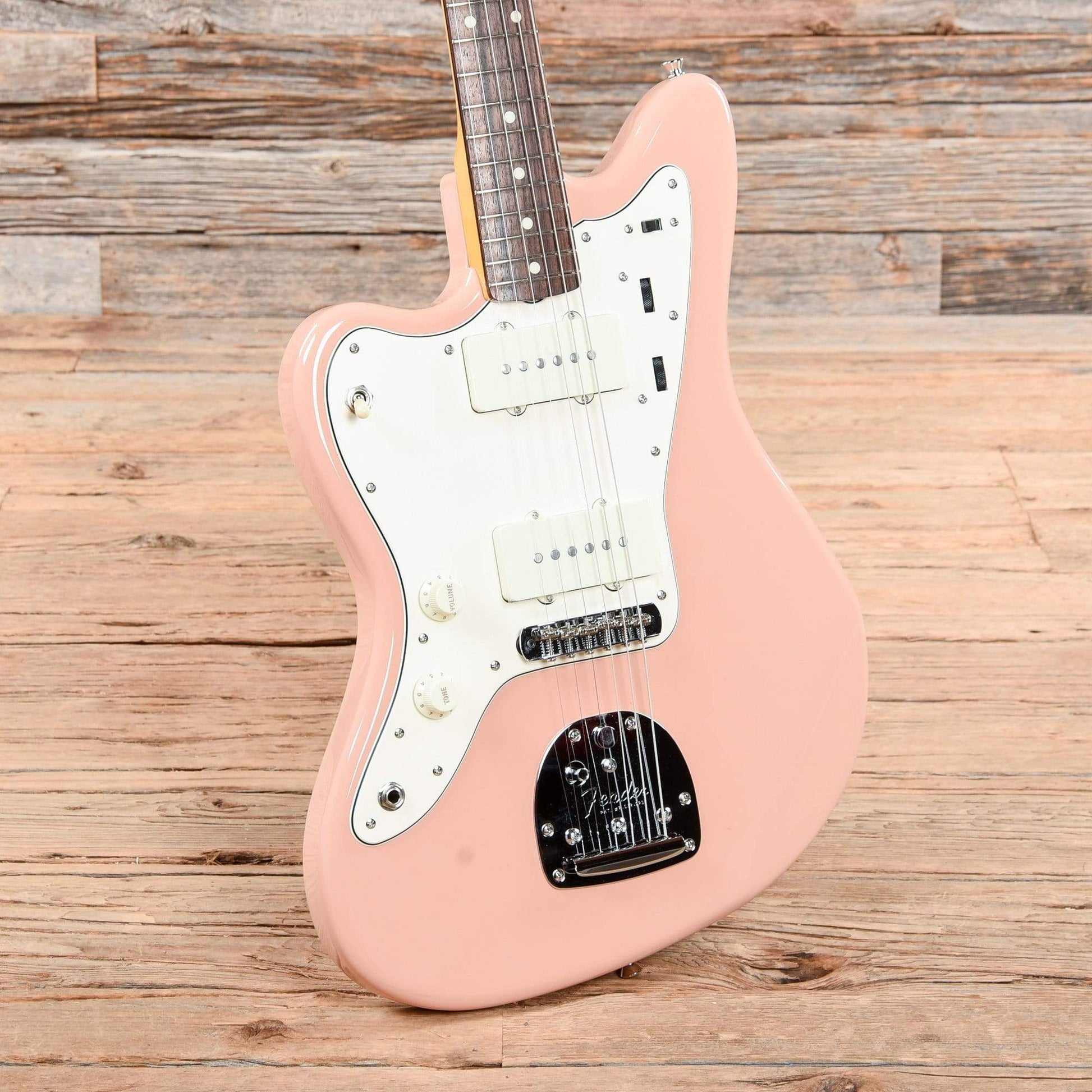 Fender MIJ Traditional 60s Jazzmaster Flamingo Pink LEFTY w/Matching Headcap (CME Exclusive) USED (T) Electric Guitars / Left-Handed