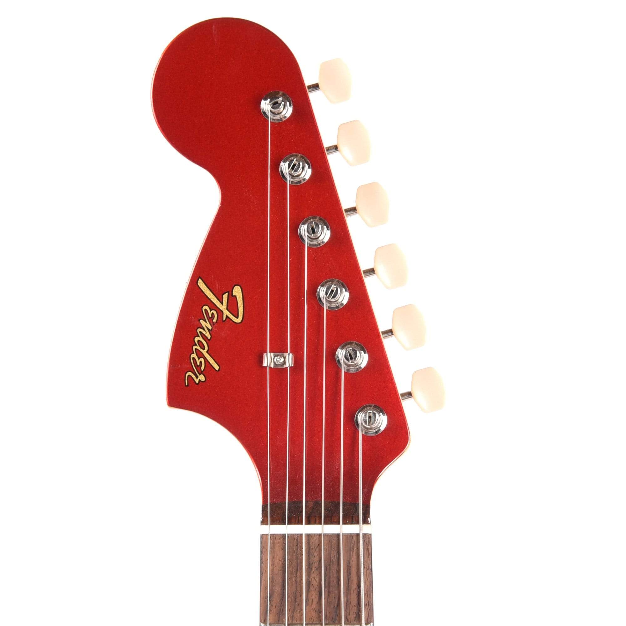 Fender MIJ Traditional 60s Mustang Candy Apple Red LEFTY w/Matching He –  Chicago Music Exchange