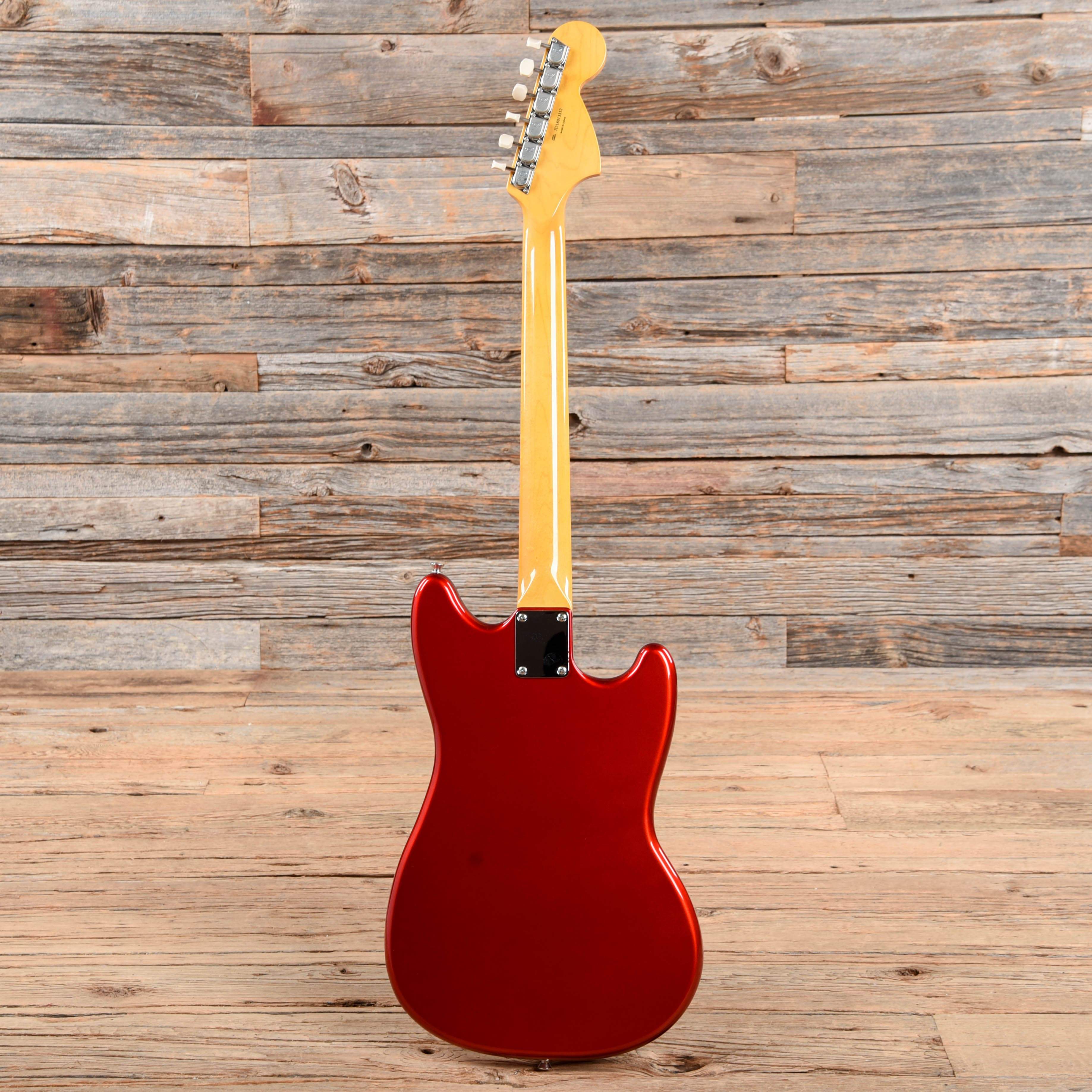 Fender MIJ Traditional 60s Mustang Candy Apple Red LEFTY w/Matching He –  Chicago Music Exchange