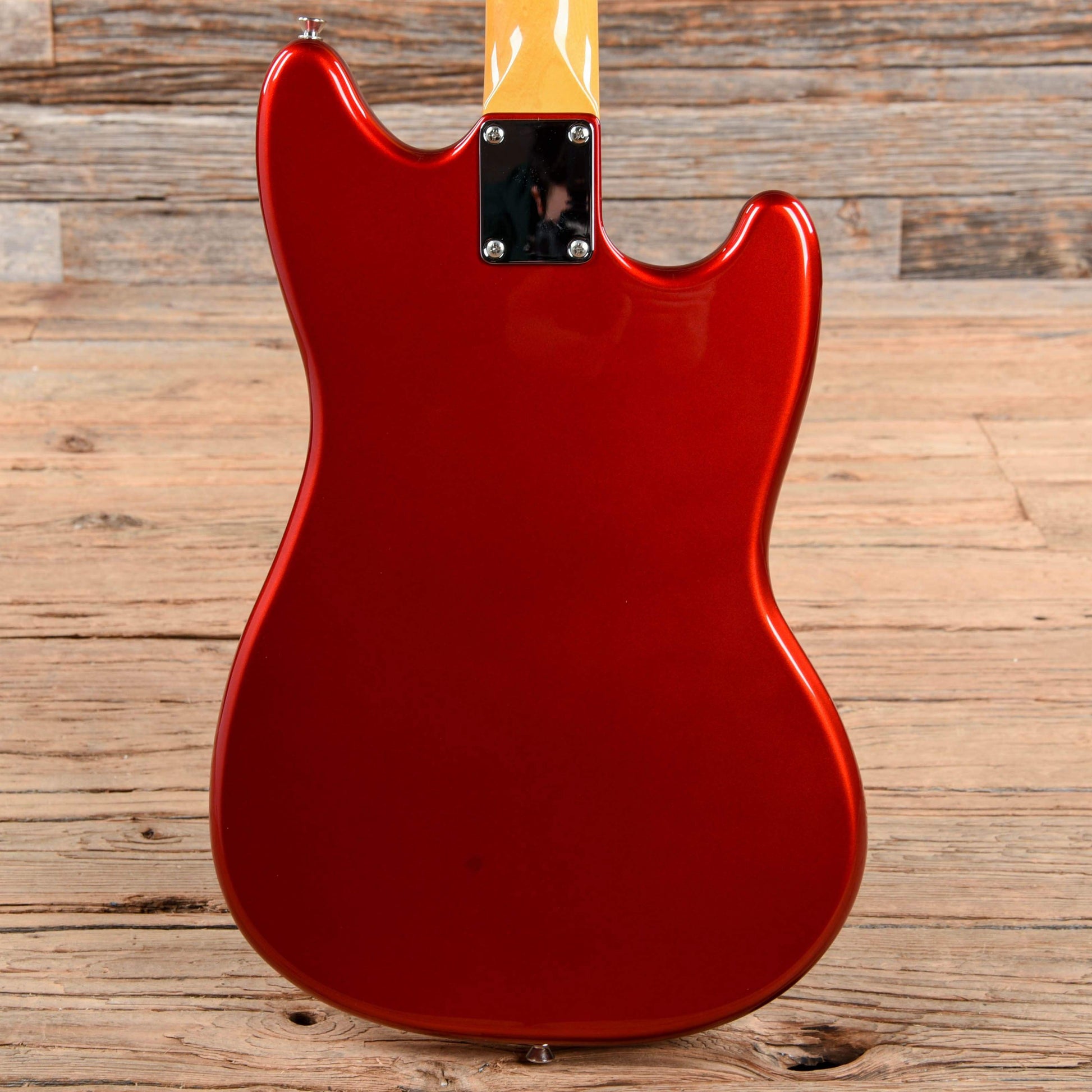 Fender MIJ Traditional 60s Mustang Candy Apple Red LEFTY w/Matching Headcap Electric Guitars / Left-Handed