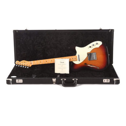 Fender American Original '60s Telecaster Thinline 3-Tone Sunburst Electric Guitars / Semi-Hollow