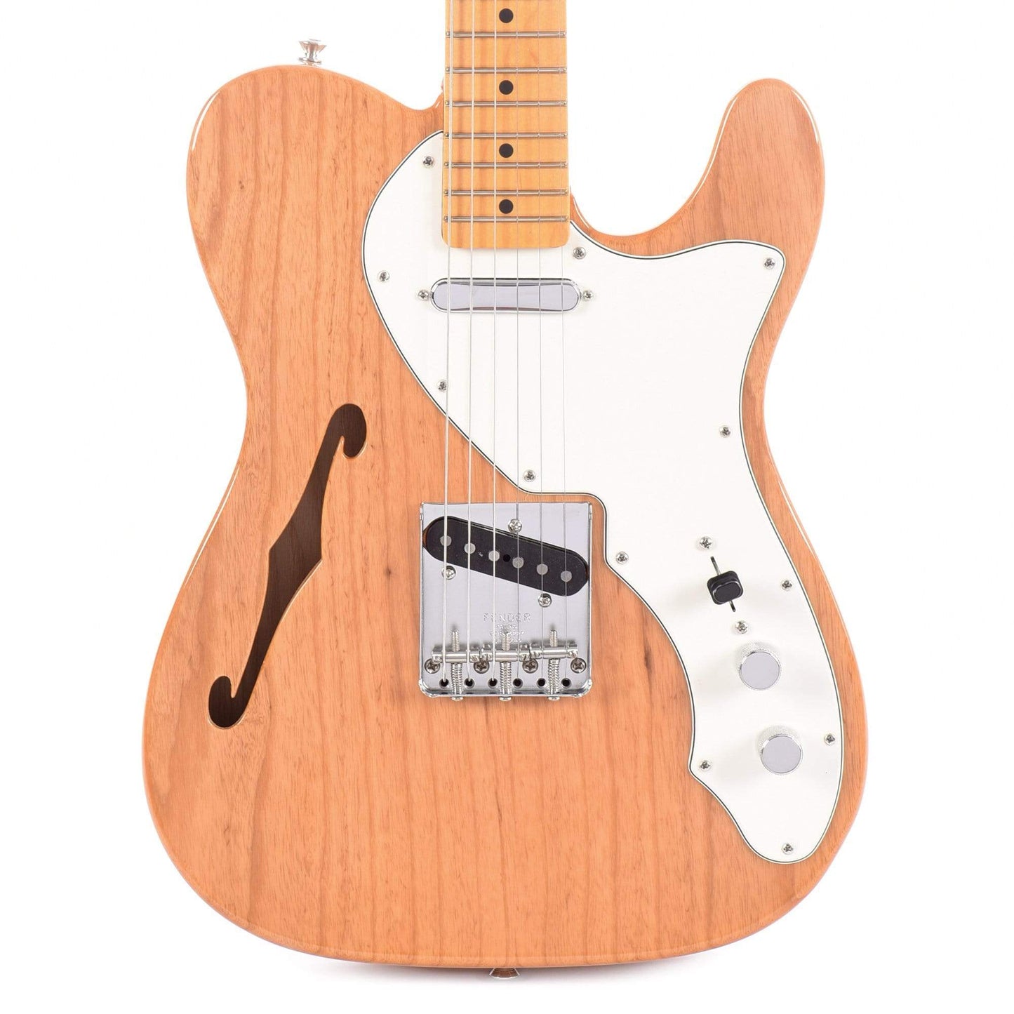 Fender American Original '60s Telecaster Thinline Aged Natural Electric Guitars / Semi-Hollow