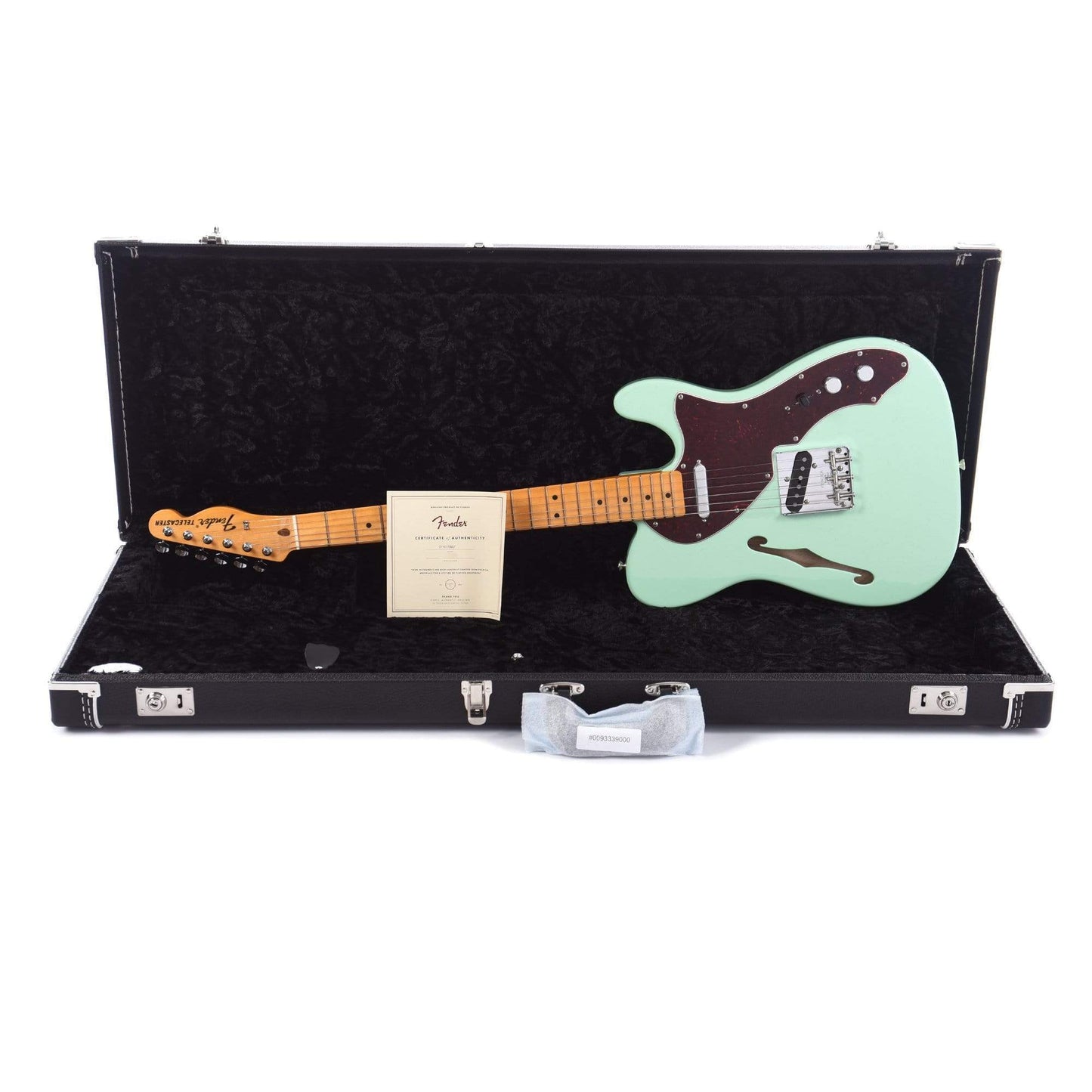 Fender American Original '60s Telecaster Thinline Sea Foam Green Electric Guitars / Semi-Hollow