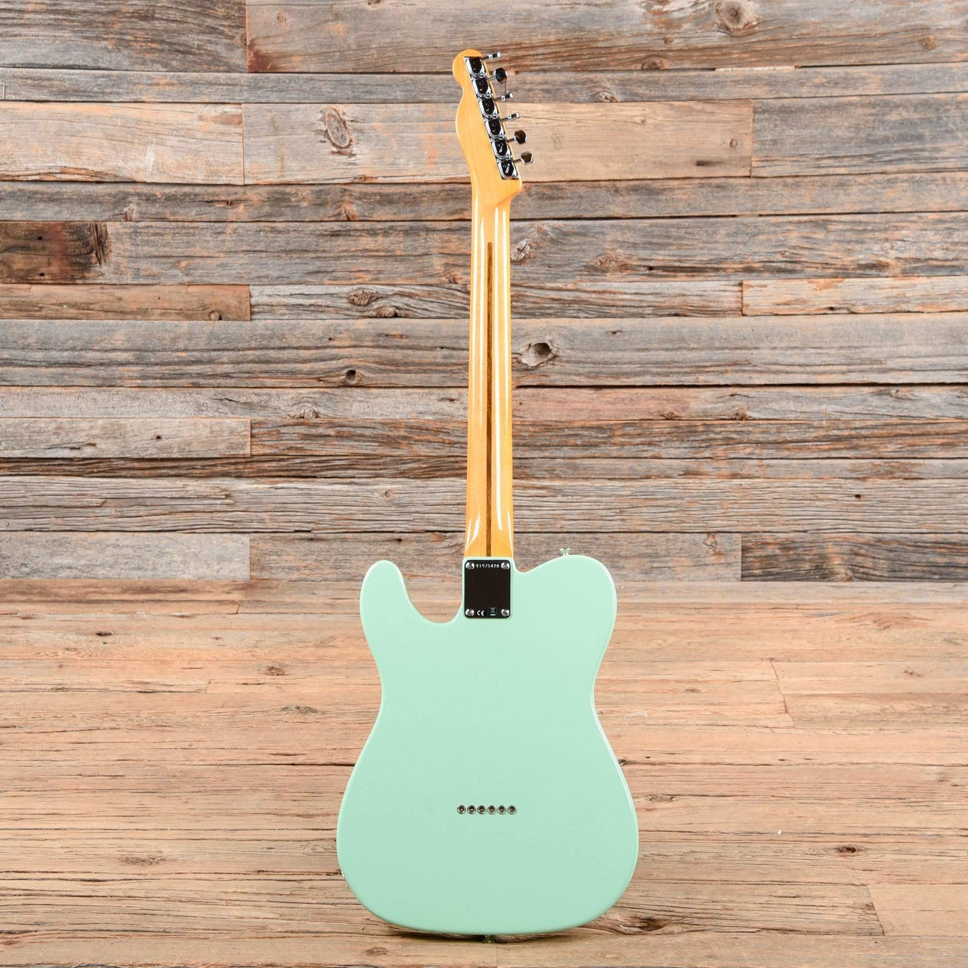 Fender American Original '60s Telecaster Thinline Sea Foam Green Electric Guitars / Semi-Hollow