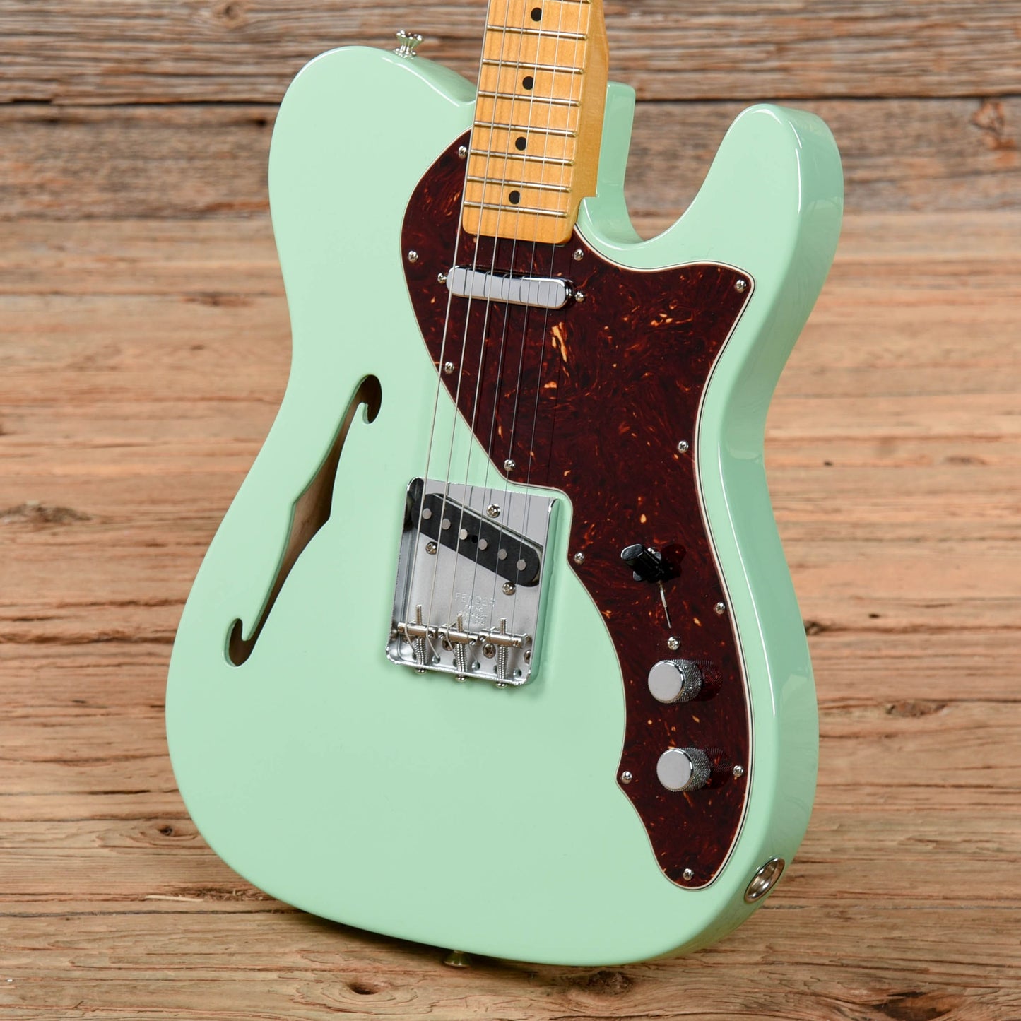 Fender American Original '60s Telecaster Thinline Sea Foam Green 2020 Electric Guitars / Semi-Hollow