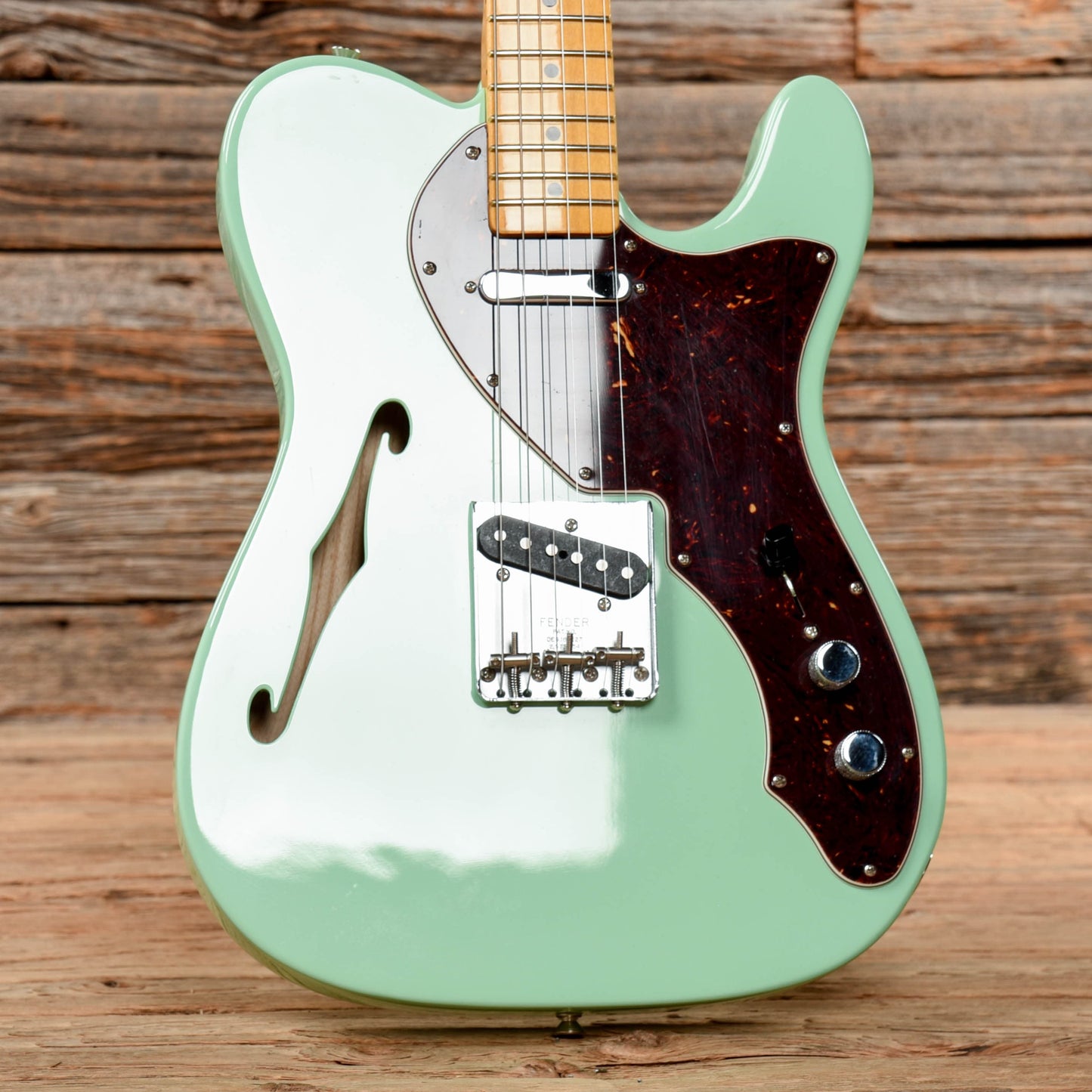 Fender American Original '60s Telecaster Thinline Sea Foam Green 2020 Electric Guitars / Semi-Hollow