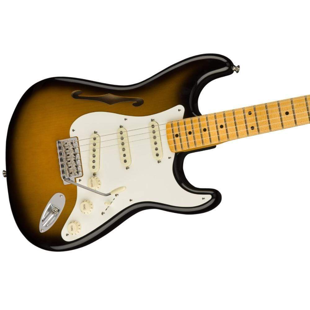 Fender Artist Eric Johnson Thinline Stratocaster 2-Color Sunburst Electric Guitars / Semi-Hollow