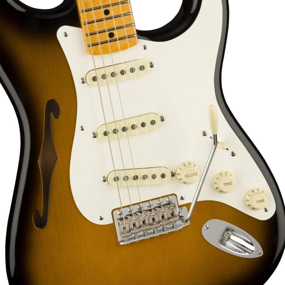 Fender Artist Eric Johnson Thinline Stratocaster 2-Color Sunburst Electric Guitars / Semi-Hollow