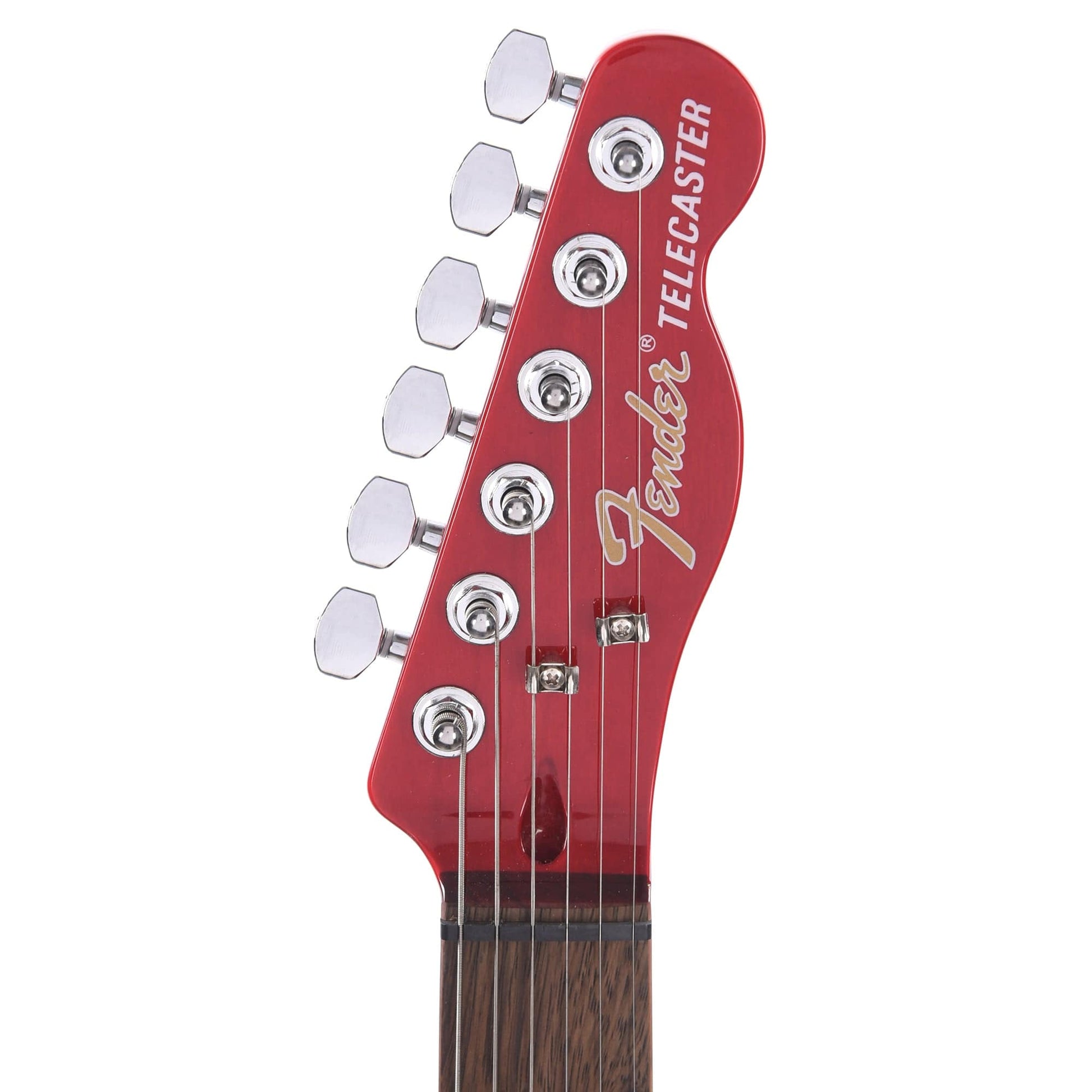 Fender Artist Jim Adkins JA-90 Telecaster Thinline Crimson Red Transparent Electric Guitars / Semi-Hollow