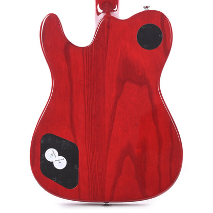 Fender Artist Jim Adkins JA-90 Telecaster Thinline Crimson Red Transparent Electric Guitars / Semi-Hollow