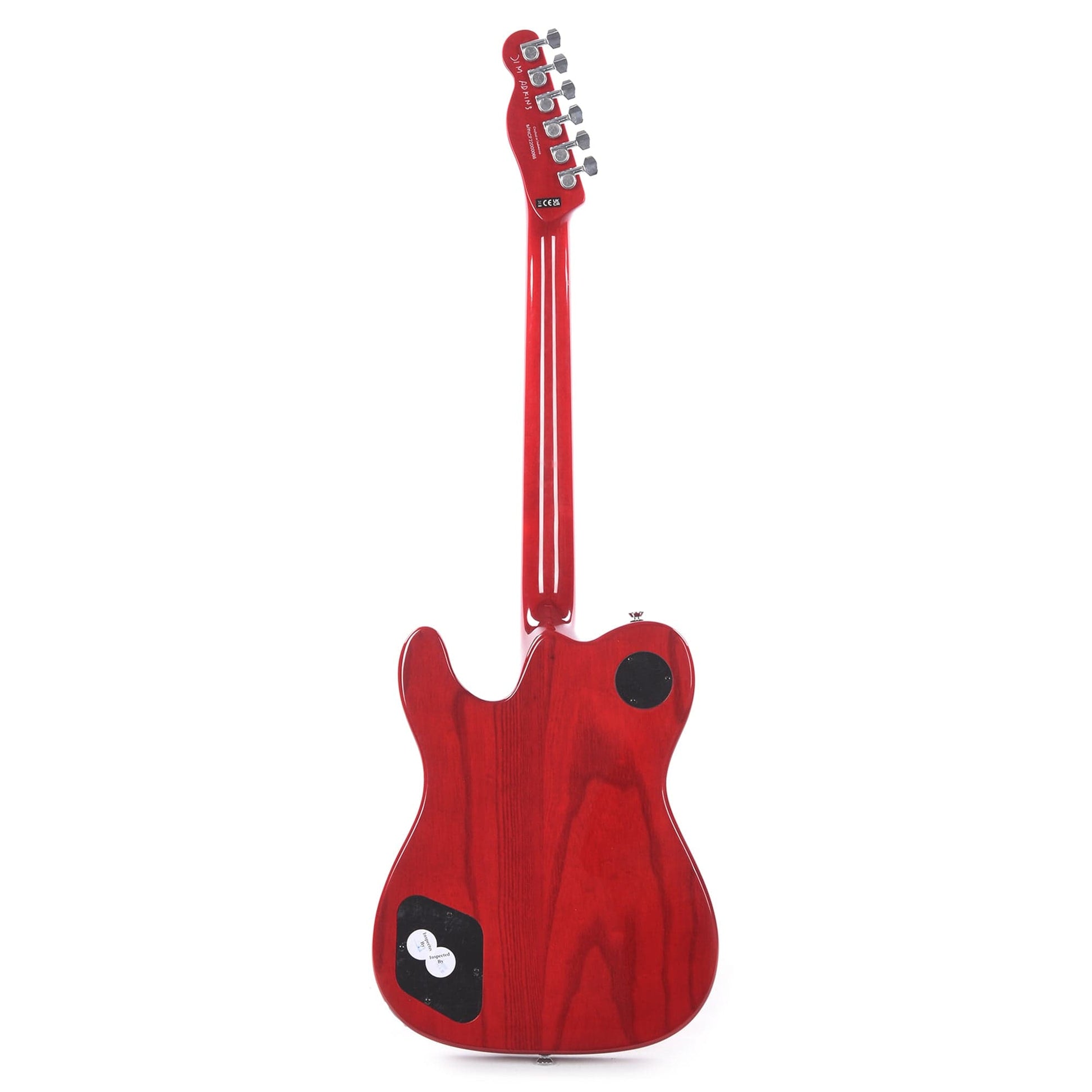 Fender Artist Jim Adkins JA-90 Telecaster Thinline Crimson Red Transparent Electric Guitars / Semi-Hollow