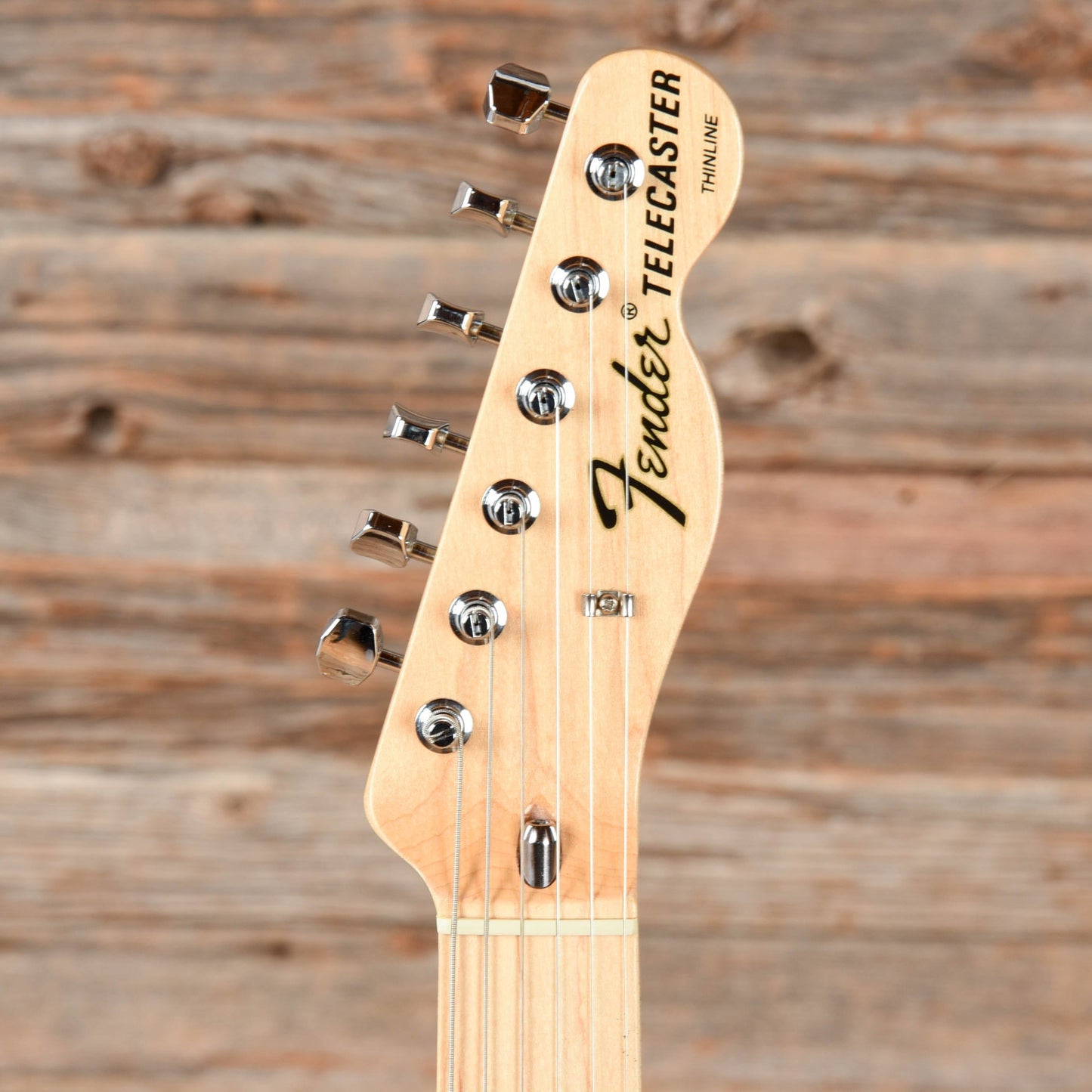 Fender Classic Series '72 Telecaster Thinline Natural Electric Guitars / Semi-Hollow