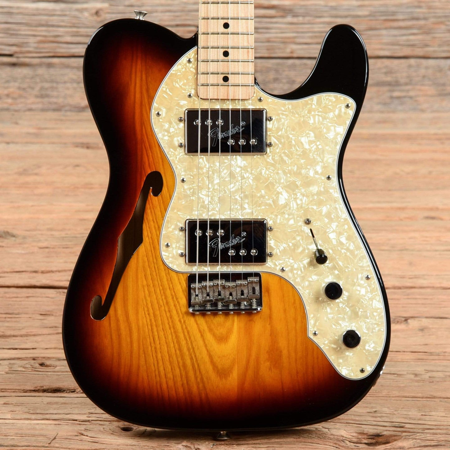 Fender Classic Series '72 Telecaster Thinline Sunburst 2007 Electric Guitars / Semi-Hollow