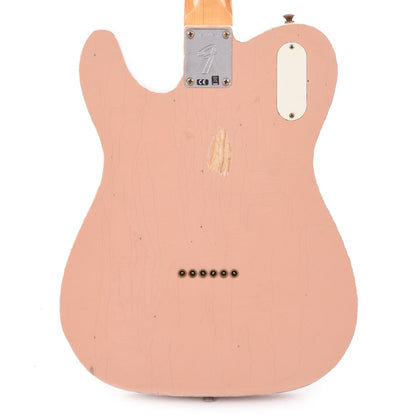 Fender Custom Shop 1972 Thinline Deluxe Relic Ash Dirty Shell Pink w/Novak Widerange Humbuckers Electric Guitars / Semi-Hollow