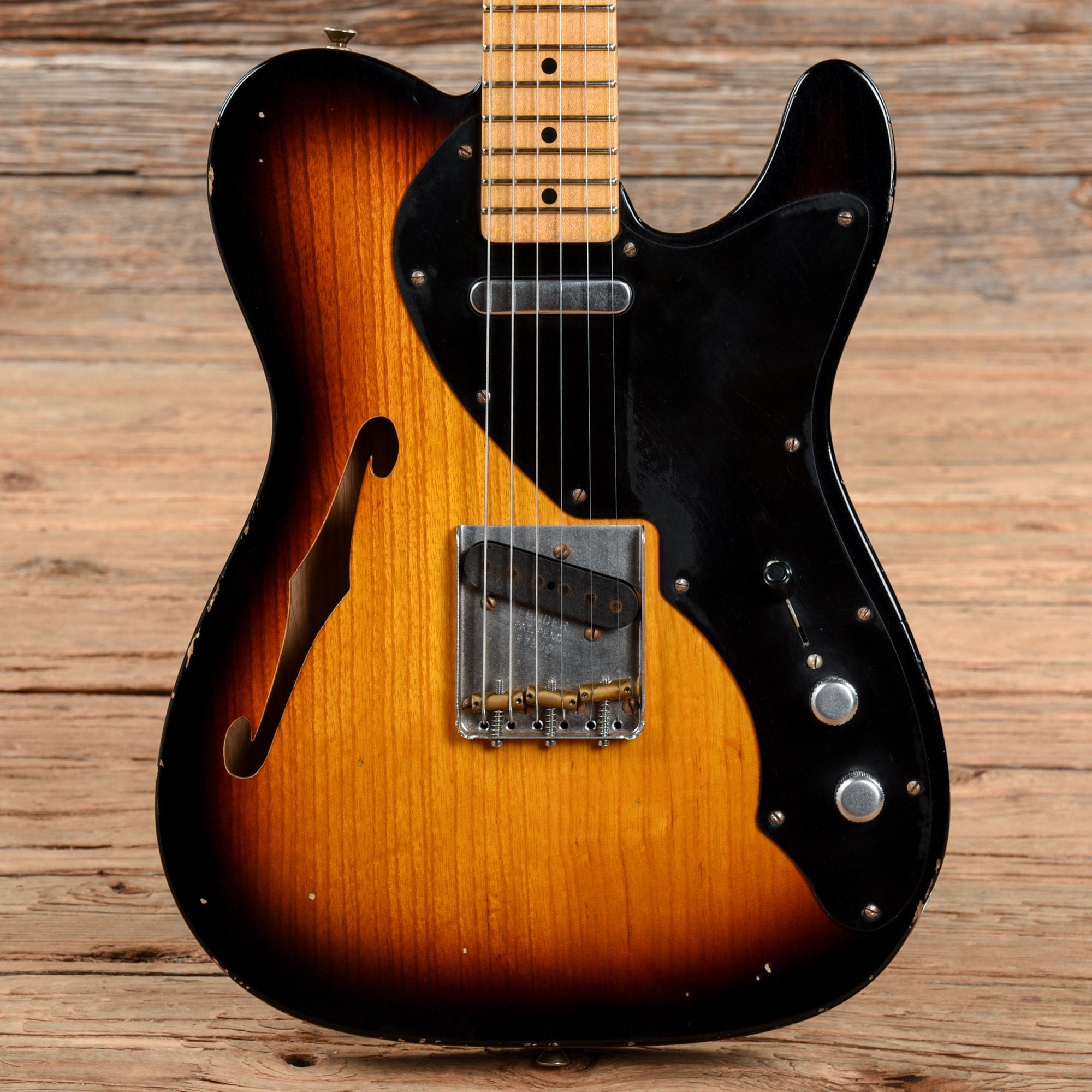 Fender Custom Shop '60s Telecaster Thinline Relic Sunburst 2009