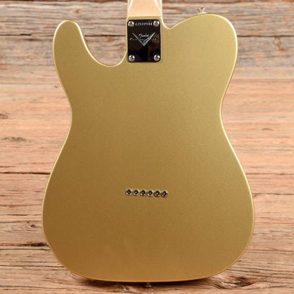 Fender Custom Shop Carved Top Telecaster Paul Waller Masterbuilt Shoreline Gold 2014 Electric Guitars / Semi-Hollow