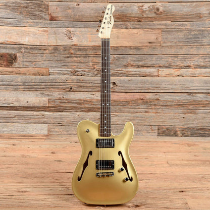 Fender Custom Shop Carved Top Telecaster Paul Waller Masterbuilt Shoreline Gold 2014 Electric Guitars / Semi-Hollow