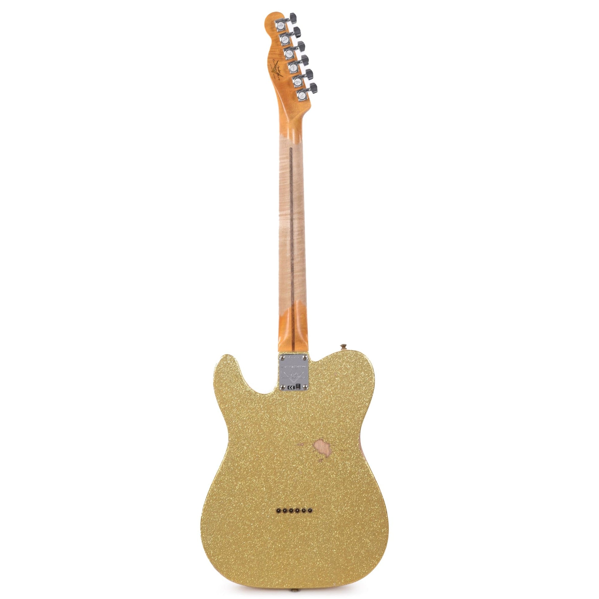 Fender Custom Shop Limited Edition Caballo Tono Ligero Relic Aged Gold Sparkle Electric Guitars / Semi-Hollow