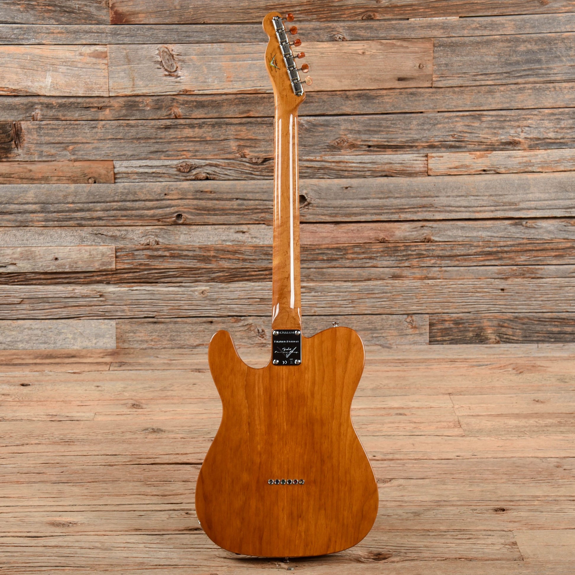 Fender Custom Shop Limited Edition Knotty Pine Tele Thinline NOS Natural 2021 Electric Guitars / Semi-Hollow