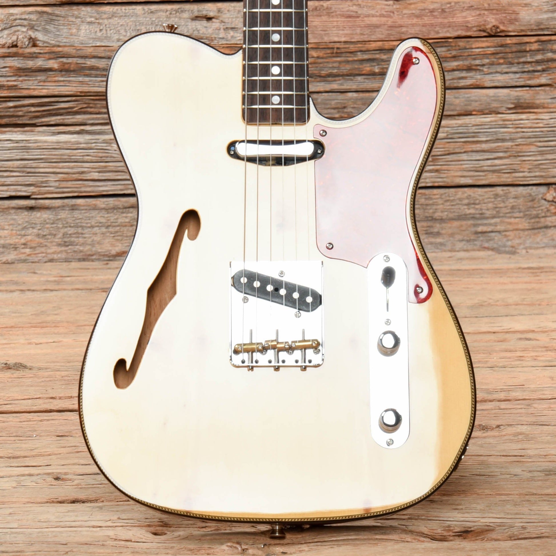 Fender Custom Shop Limited Edition Knotty Pine Tele Thinline NOS Natural 2021 Electric Guitars / Semi-Hollow