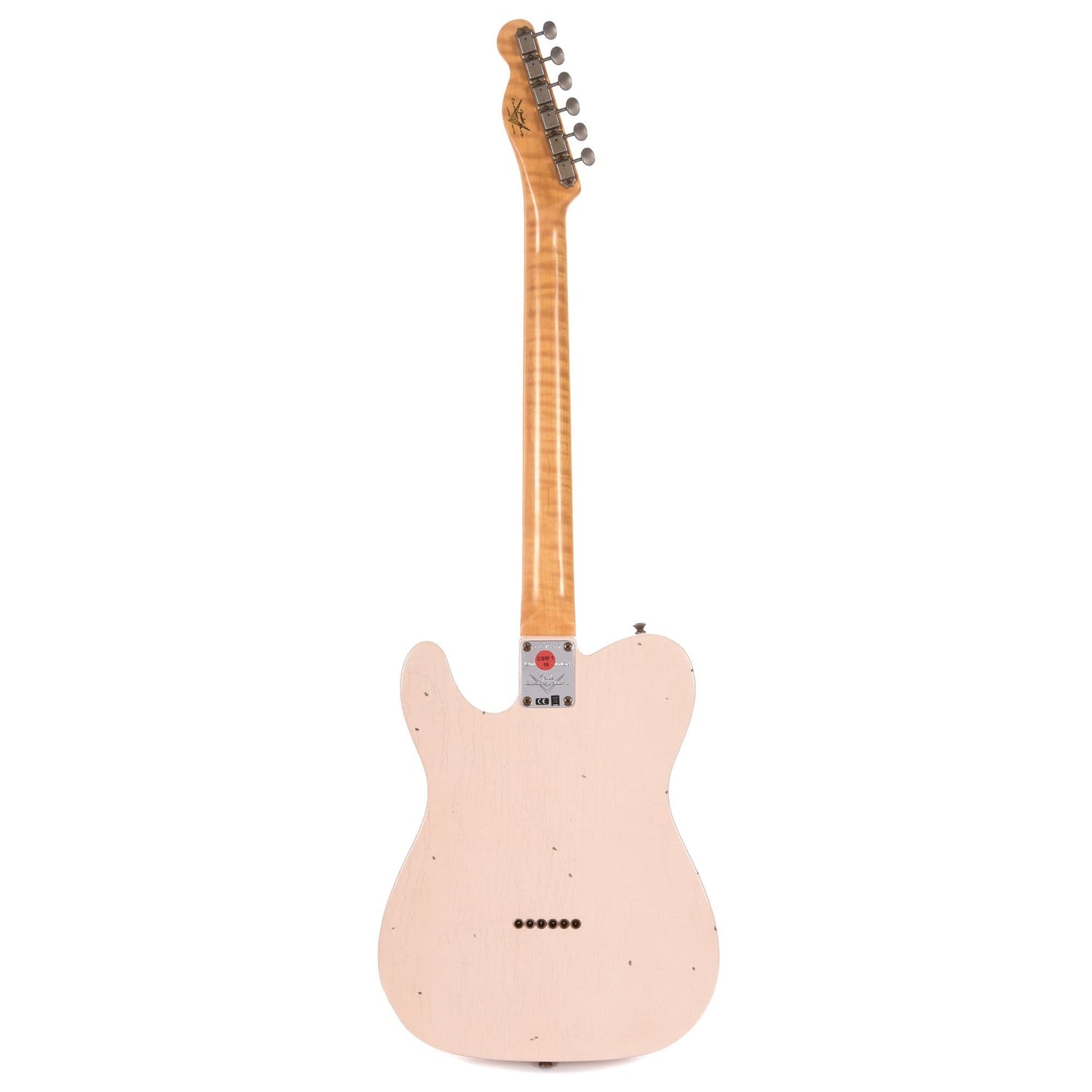 Fender Custom Shop NAMM Limited Edition '60s Telecaster Thinline Journeyman Relic Super Faded/Aged Shell Pink Electric Guitars / Semi-Hollow