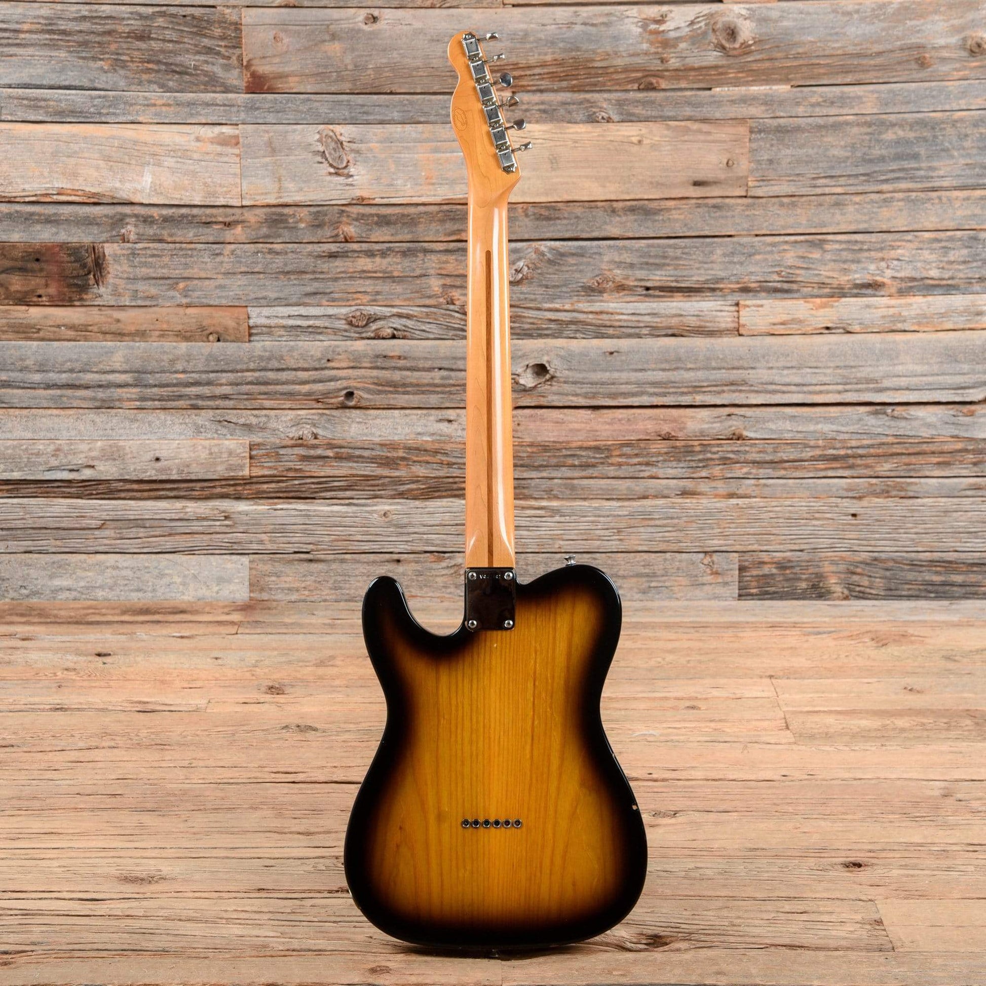 Fender Custom Shop Telecaster Thinline Sunburst Electric Guitars / Semi-Hollow