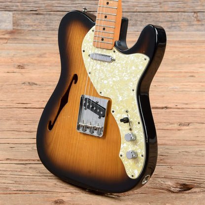 Fender Custom Shop Telecaster Thinline Sunburst Electric Guitars / Semi-Hollow