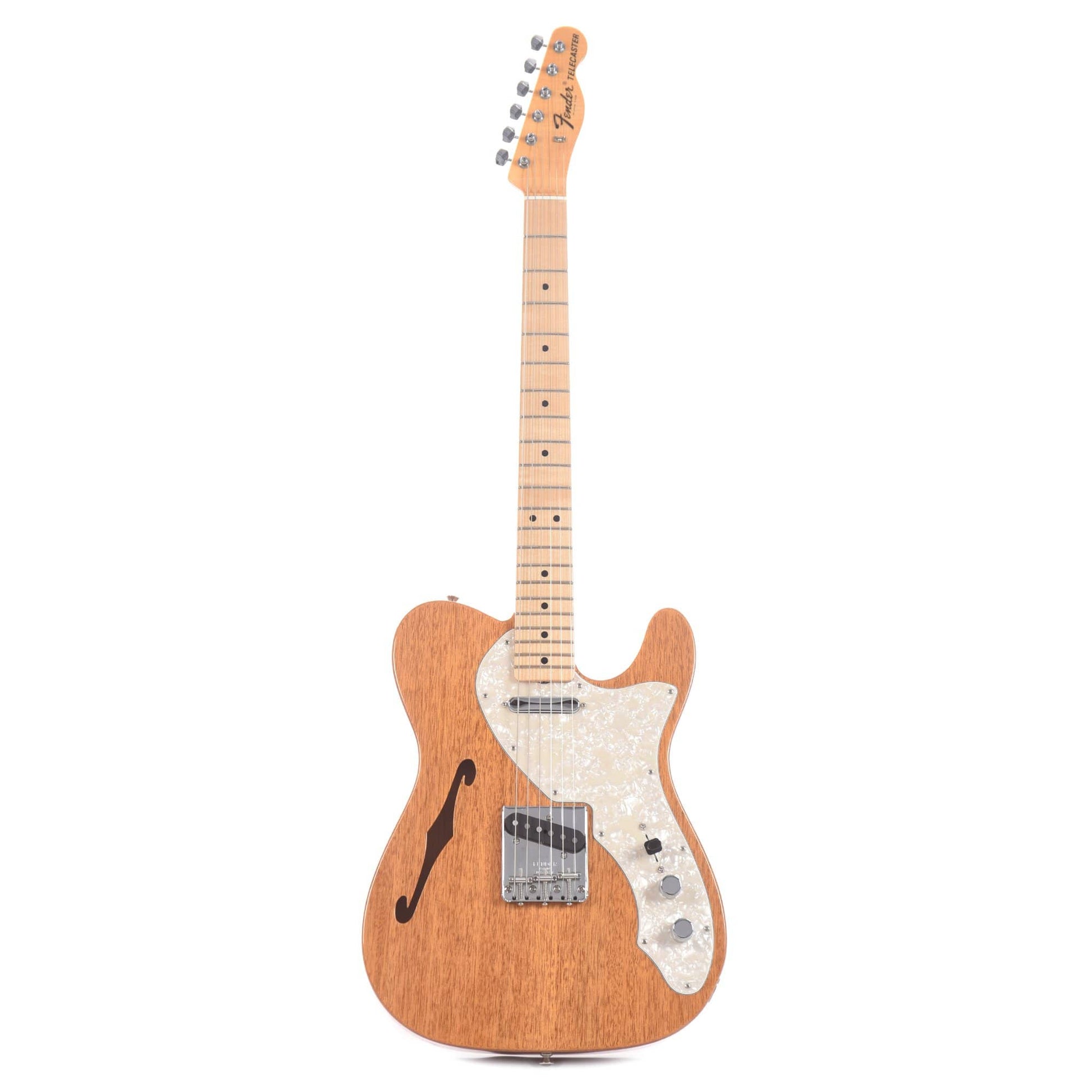 Fender Custom Shop Vintage Custom 1968 Telecaster Thinline Aged Natural Electric Guitars / Semi-Hollow