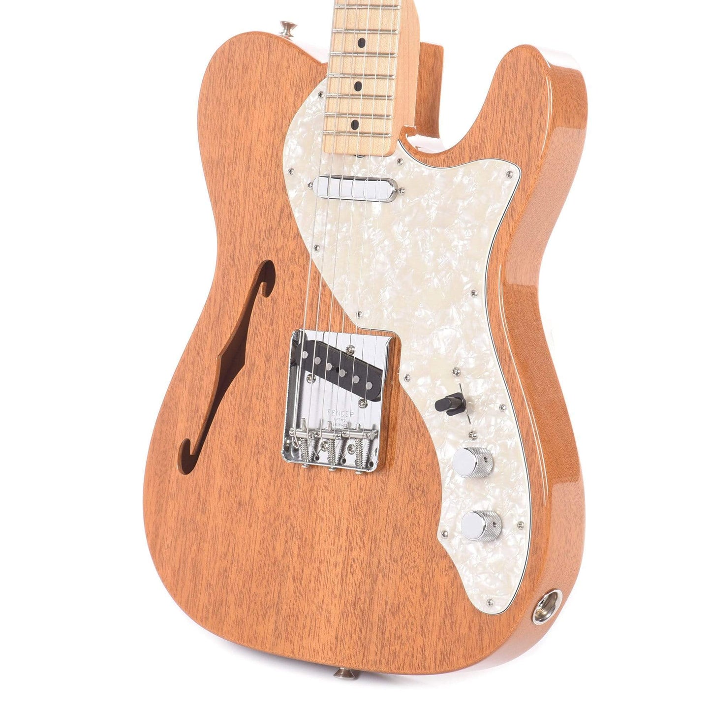 Fender Custom Shop Vintage Custom 1968 Telecaster Thinline Aged Natural Electric Guitars / Semi-Hollow