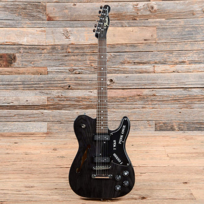 Fender Jim Adkins Signature JA-90 Ebony Transparent 2013 Electric Guitars / Semi-Hollow