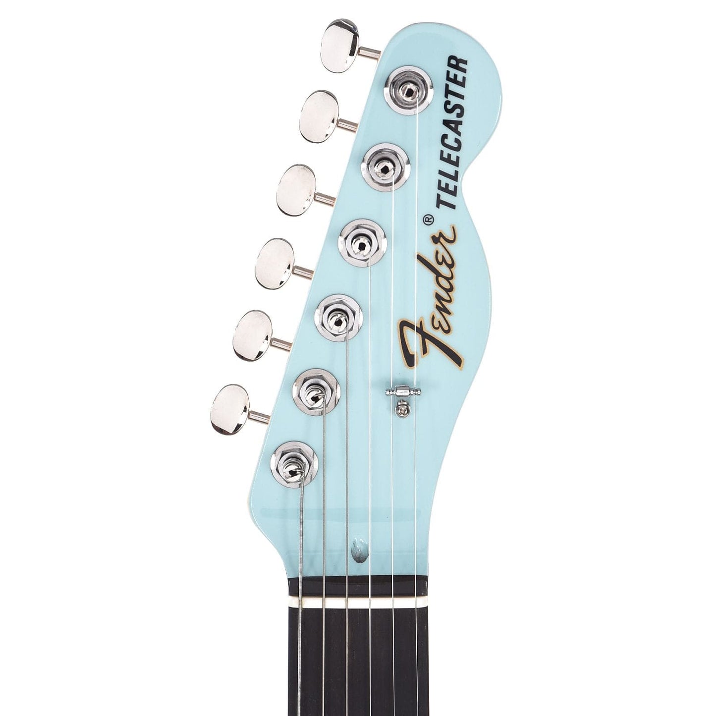 Fender Limited Edition Two-Tone Telecaster Daphne Blue Electric Guitars / Semi-Hollow