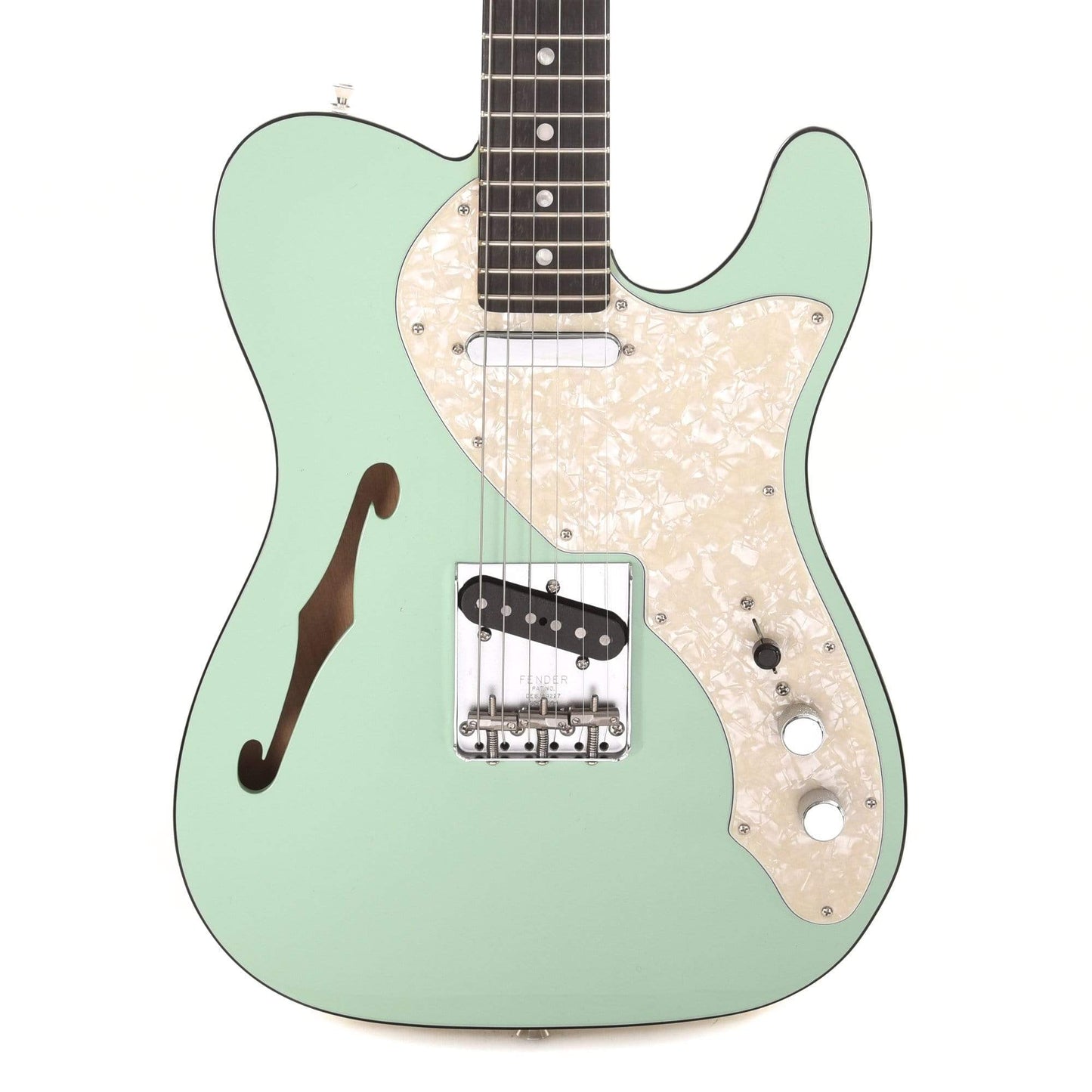 Fender Limited Edition Two-Tone Telecaster Sea Foam Green Electric Guitars / Semi-Hollow