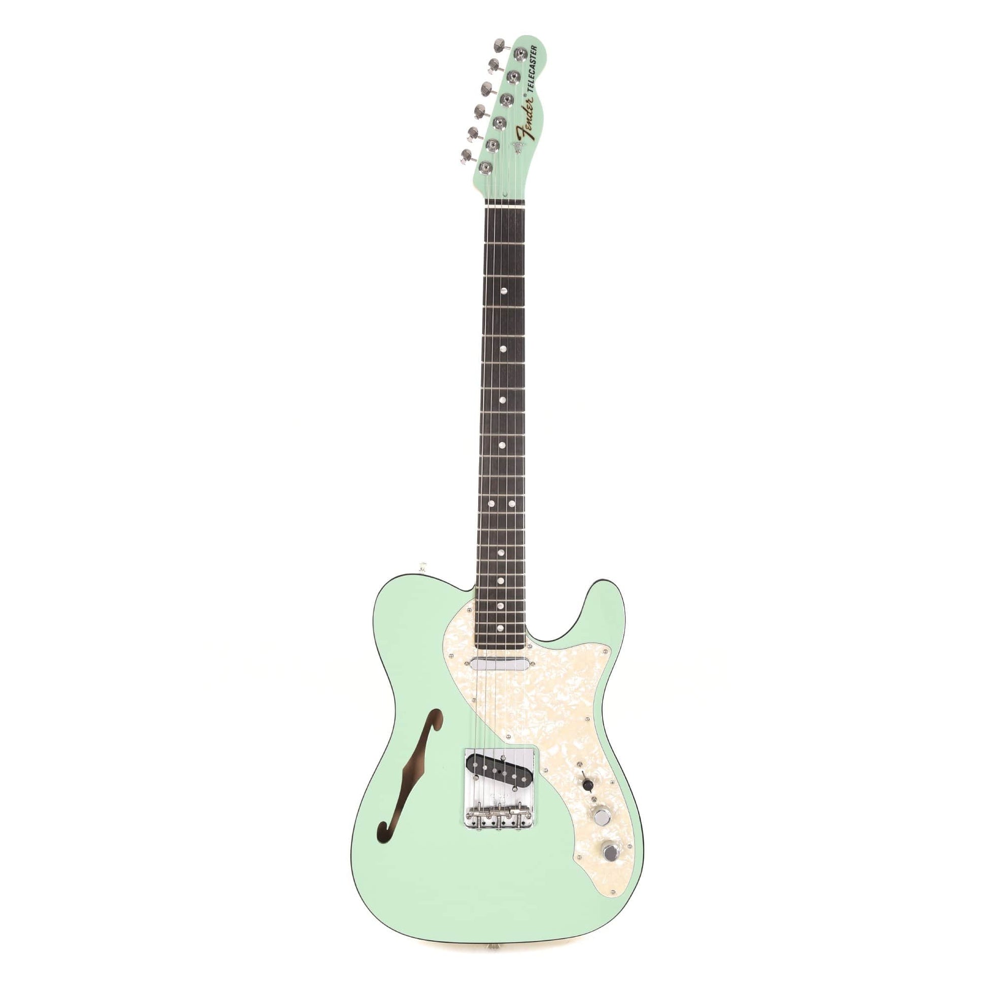 Fender Limited Edition Two-Tone Telecaster Sea Foam Green Electric Guitars / Semi-Hollow