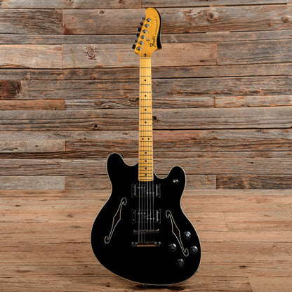 Fender Modern Player Starcaster Black 2014 Electric Guitars / Semi-Hollow