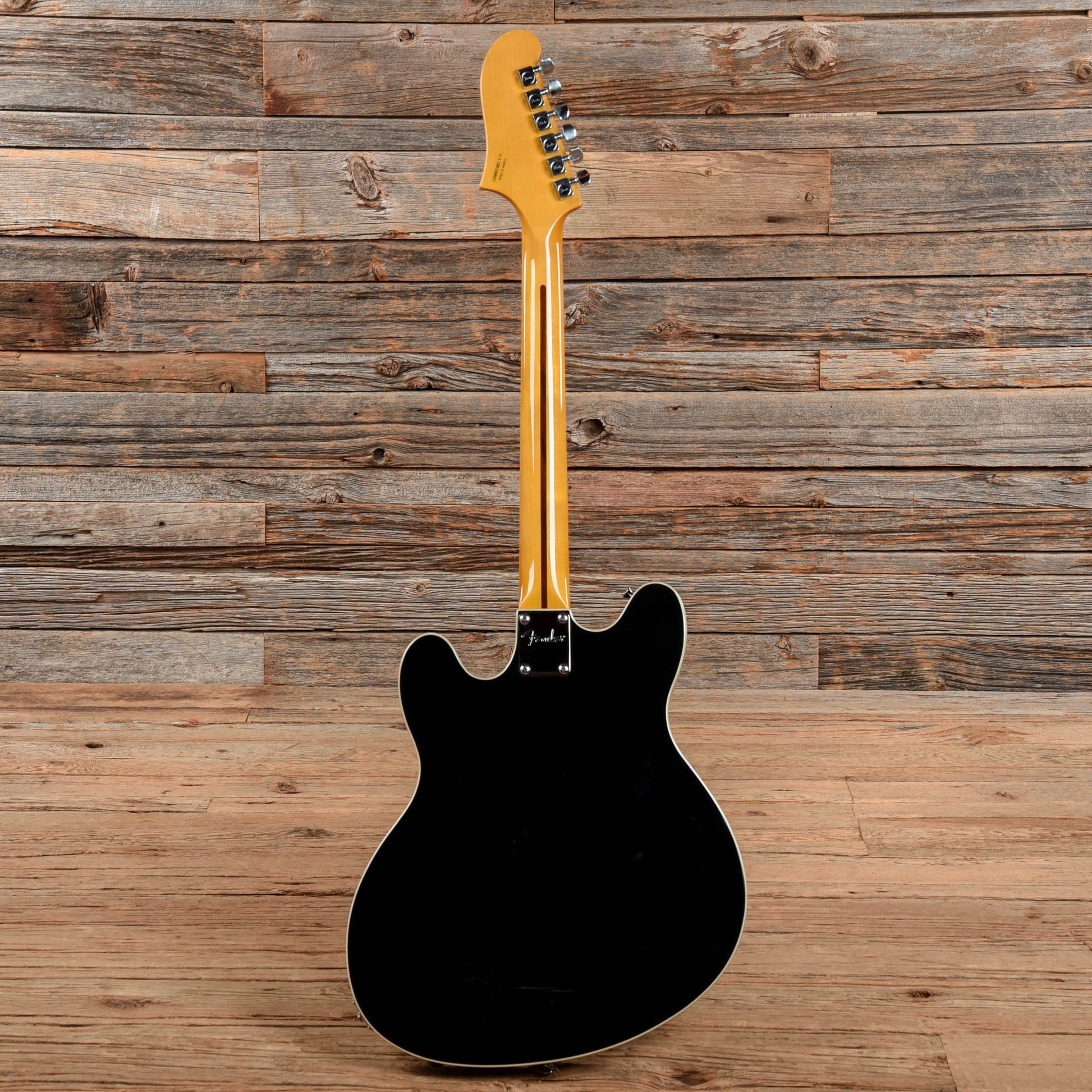 Fender Modern Player Starcaster Black 2014 Electric Guitars / Semi-Hollow