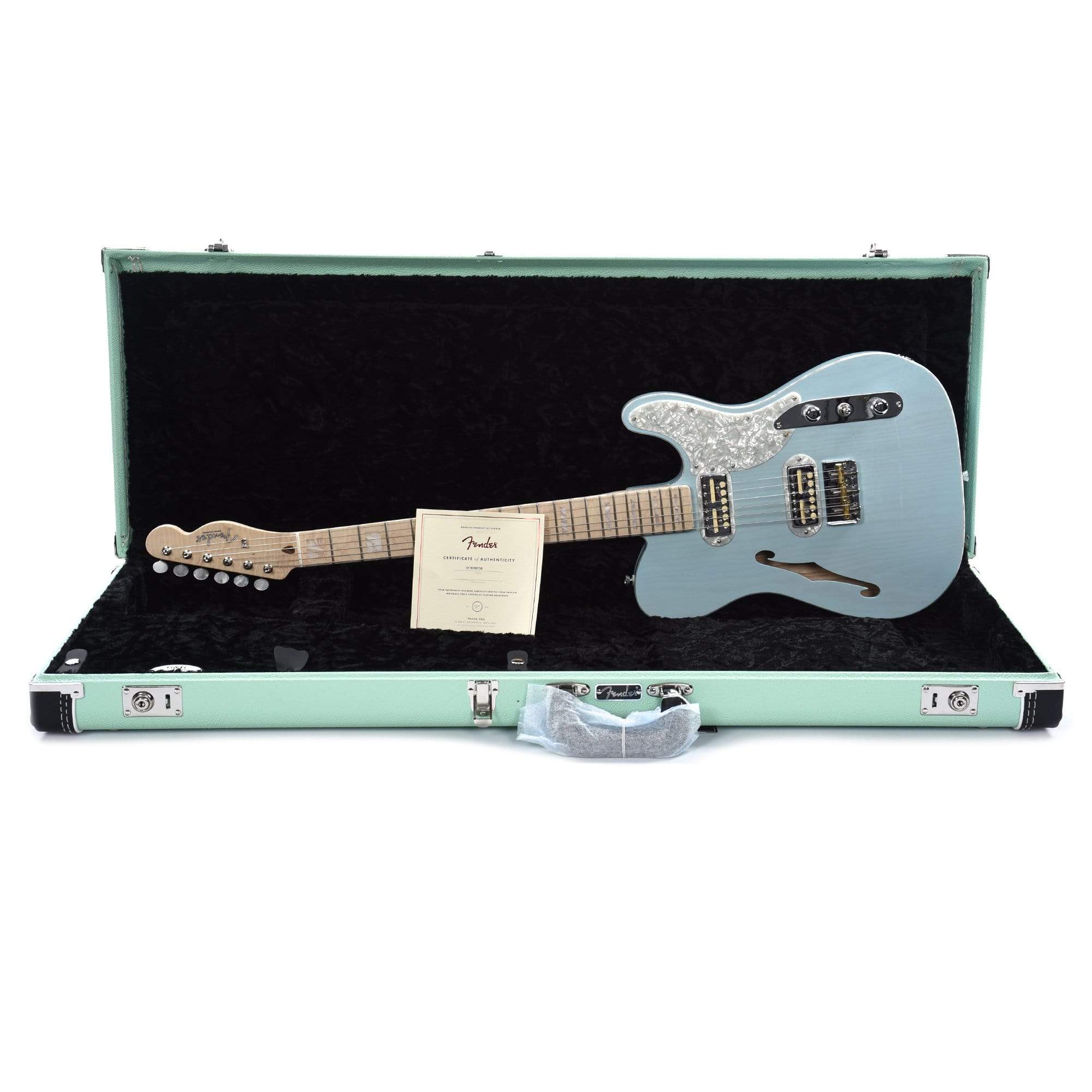 Fender Parallel Universe II Telecaster Magico Transparent Daphne Blue –  Chicago Music Exchange