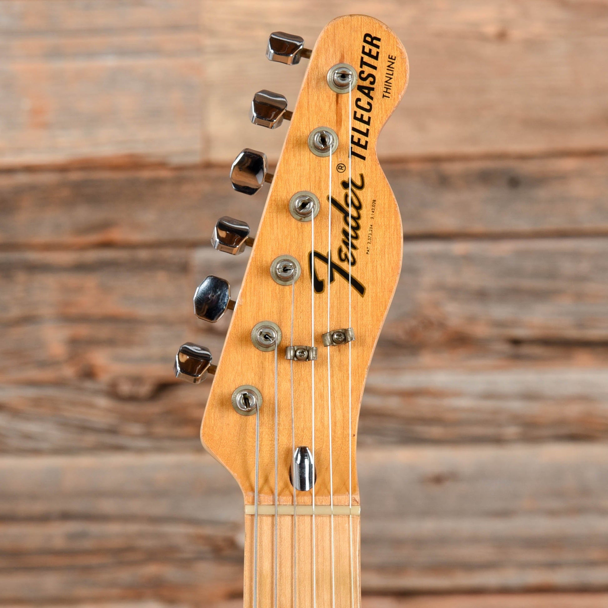 Fender Telecaster Thinline Black 1975 Electric Guitars / Semi-Hollow