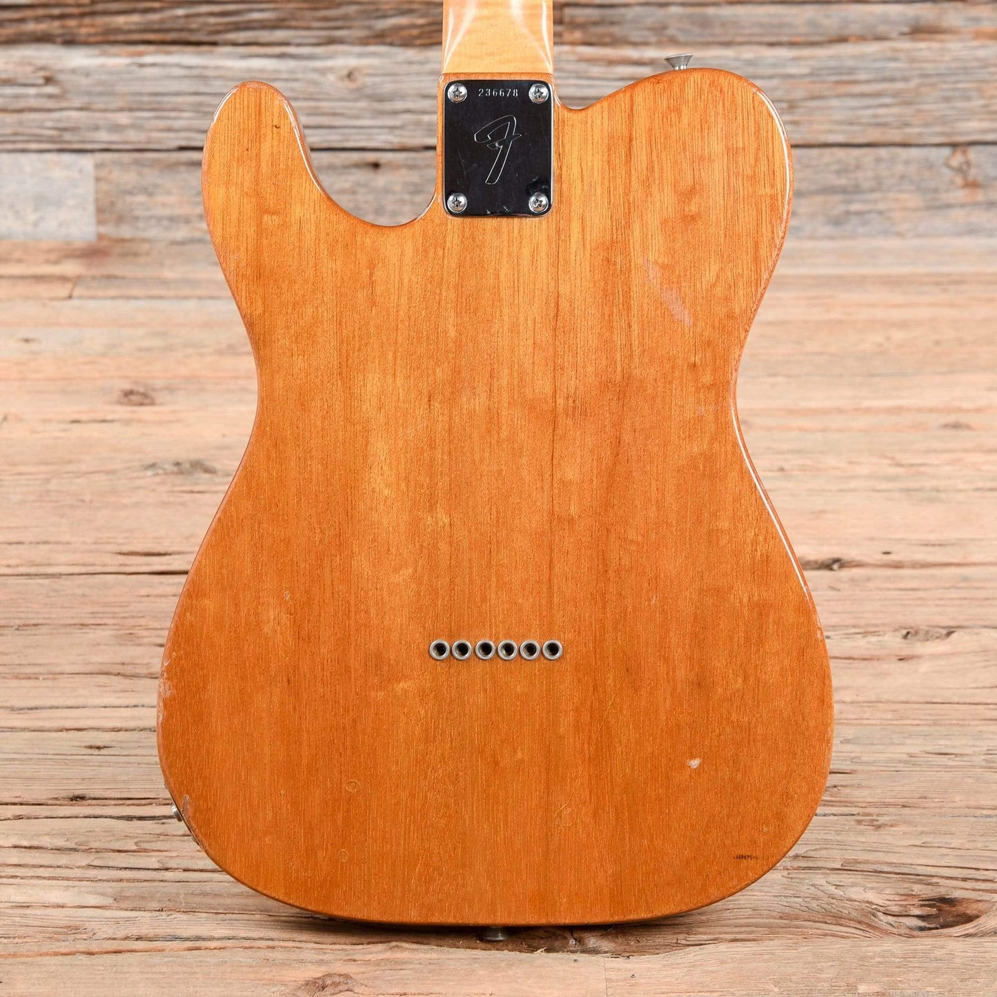 Fender Telecaster Thinline Natural Mahogany 1968 Electric Guitars / Semi-Hollow