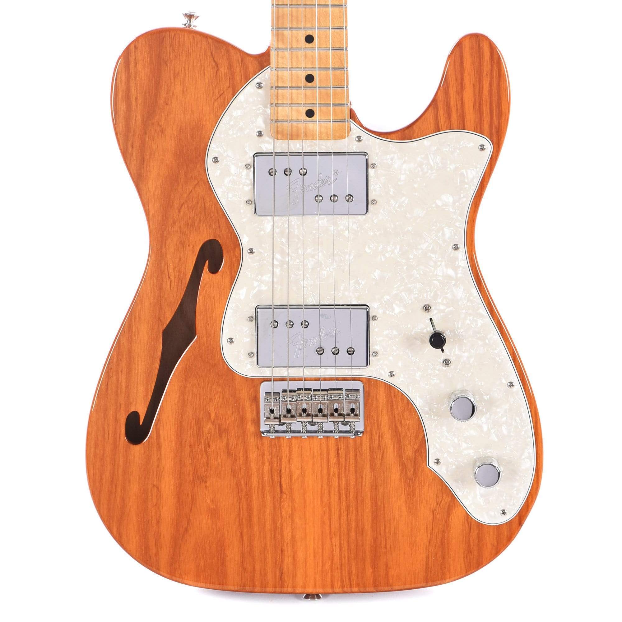 Fender Vintera '70s Telecaster Thinline Aged Natural – Chicago Music ...