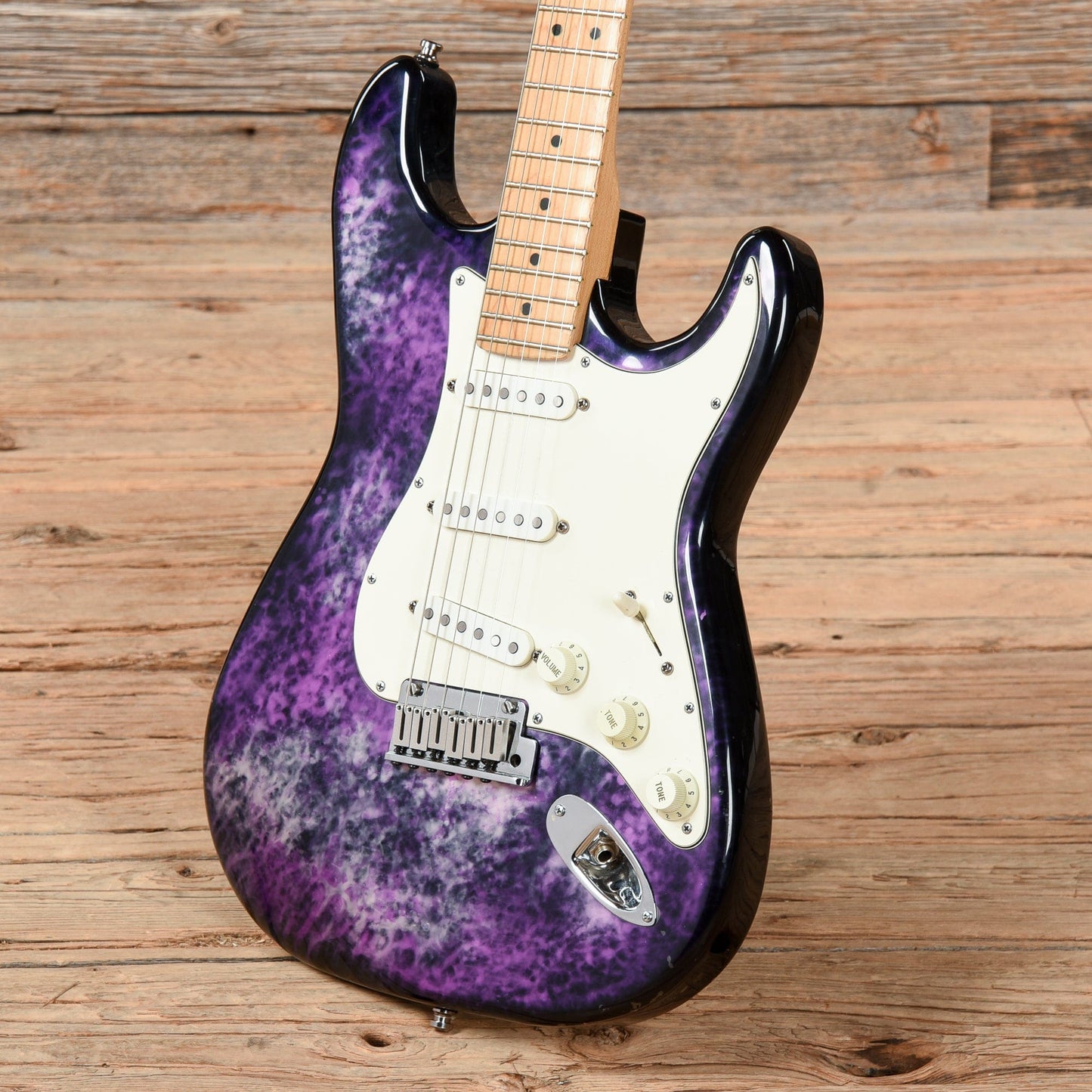 Fender 40th Anniversary American Standard Stratocaster with Hollow Aluminum Body Purple Marble 1994 Electric Guitars / Solid Body