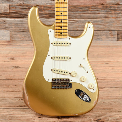 Fender '57 Stratocaster Relic HLE Gold 2021 Electric Guitars / Solid Body