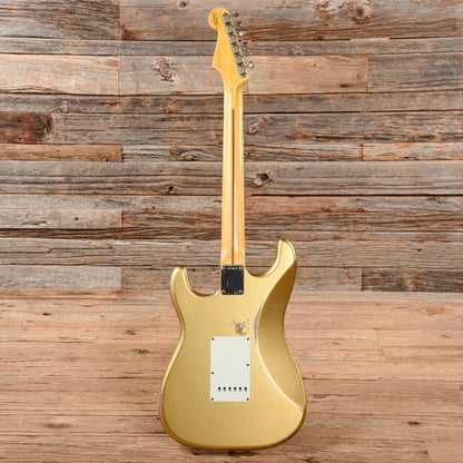 Fender '57 Stratocaster Relic HLE Gold 2021 Electric Guitars / Solid Body