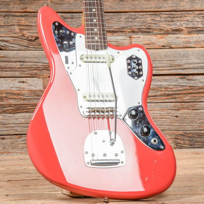 Fender 60s Jaguar Lacquer Fiesta Red 2015 Electric Guitars / Solid Body