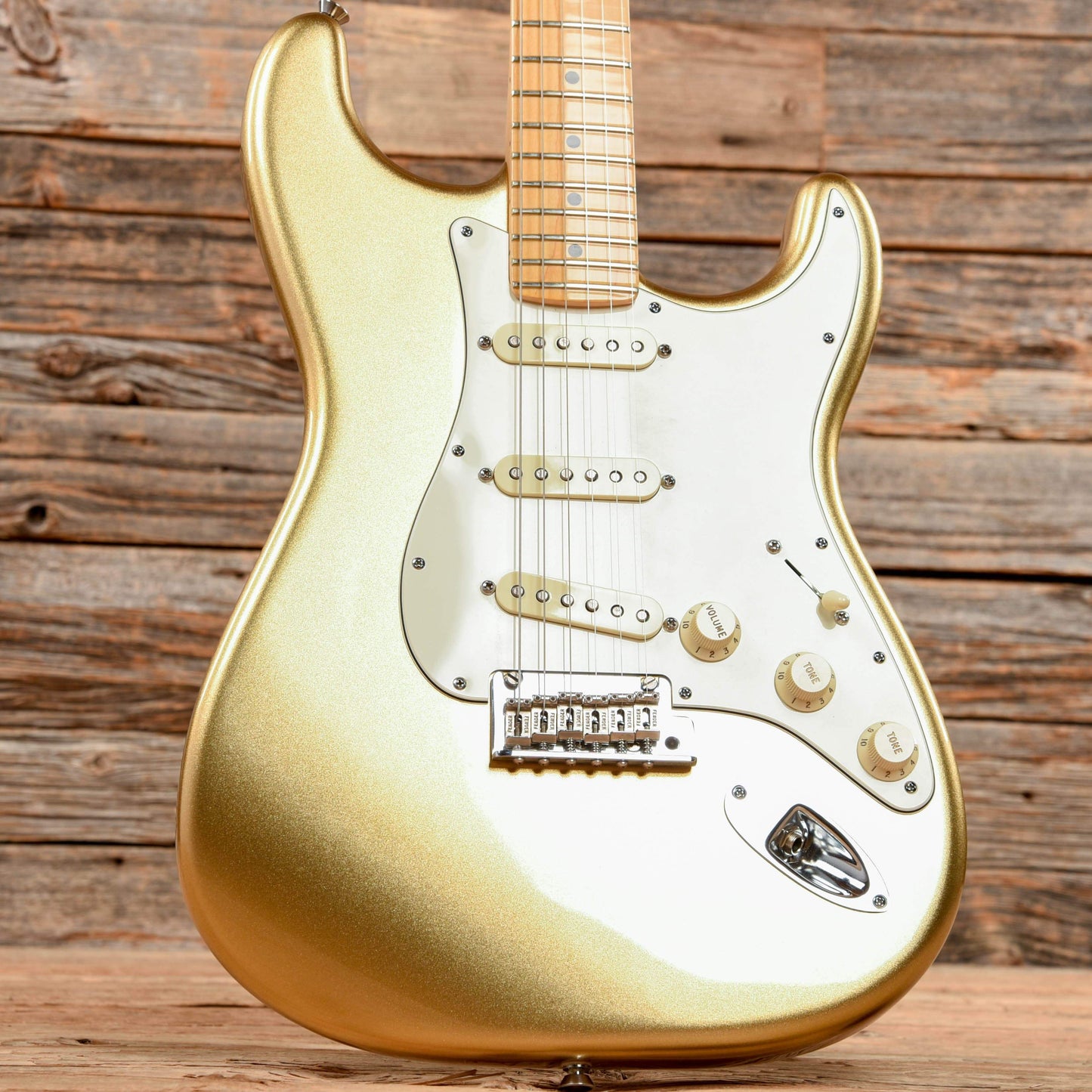 Fender 60th Anniversary American Standard Stratocaster Aztec Gold 2016 Electric Guitars / Solid Body