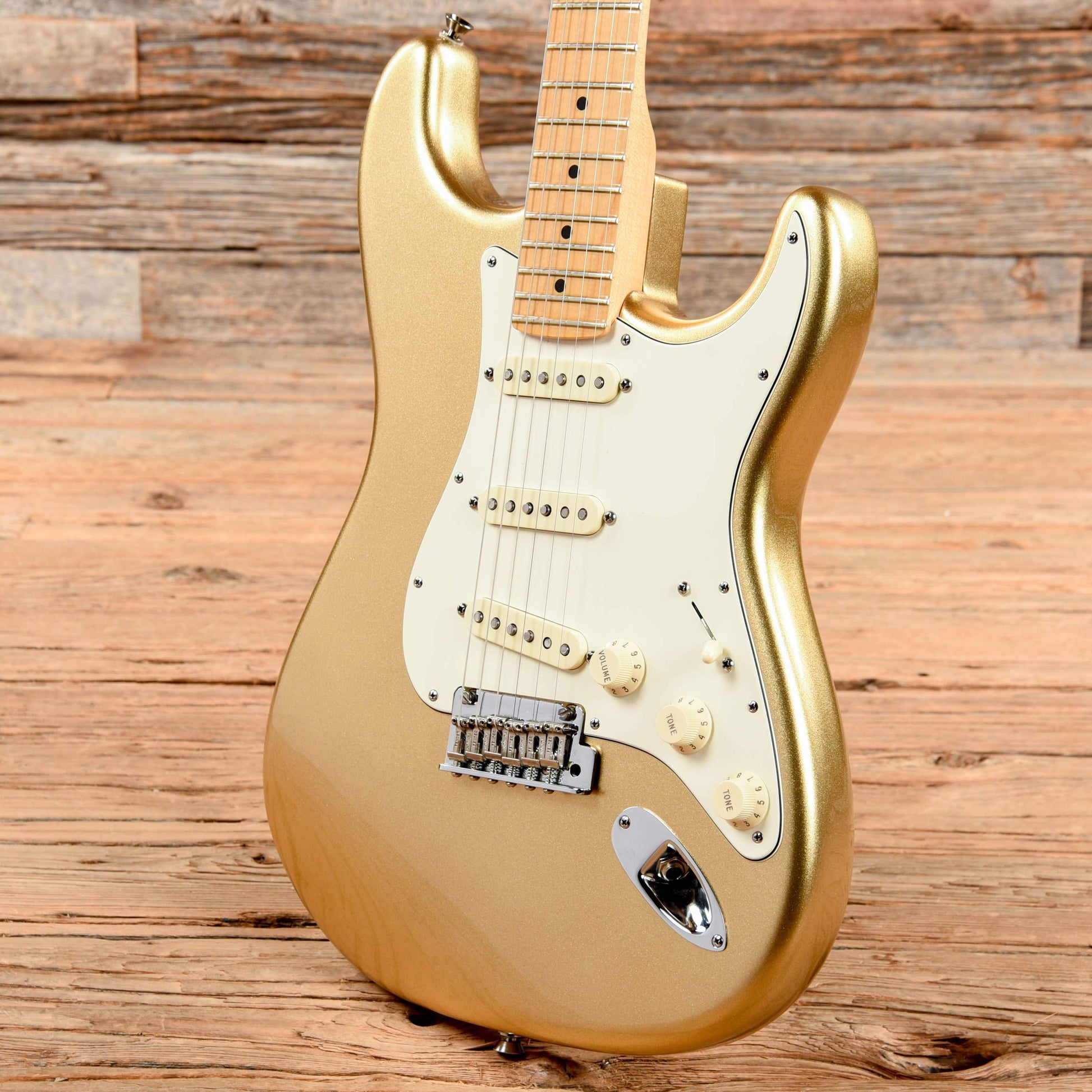 Fender 60th Anniversary American Standard Stratocaster Aztec Gold 2016 Electric Guitars / Solid Body