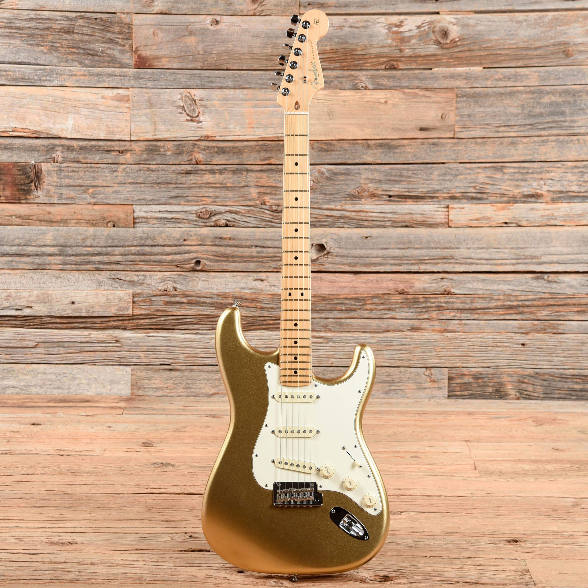 Fender 60th Anniversary American Standard Stratocaster Aztec Gold 2016 Electric Guitars / Solid Body