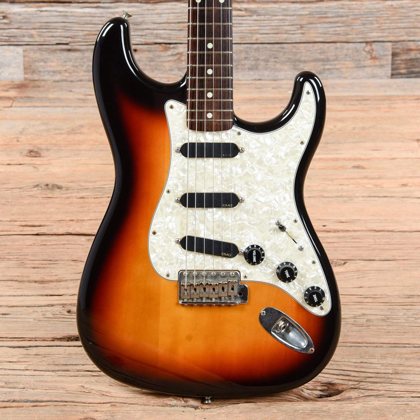 Fender '62 Reissue Stratocaster Sunburst 1989 Electric Guitars / Solid Body