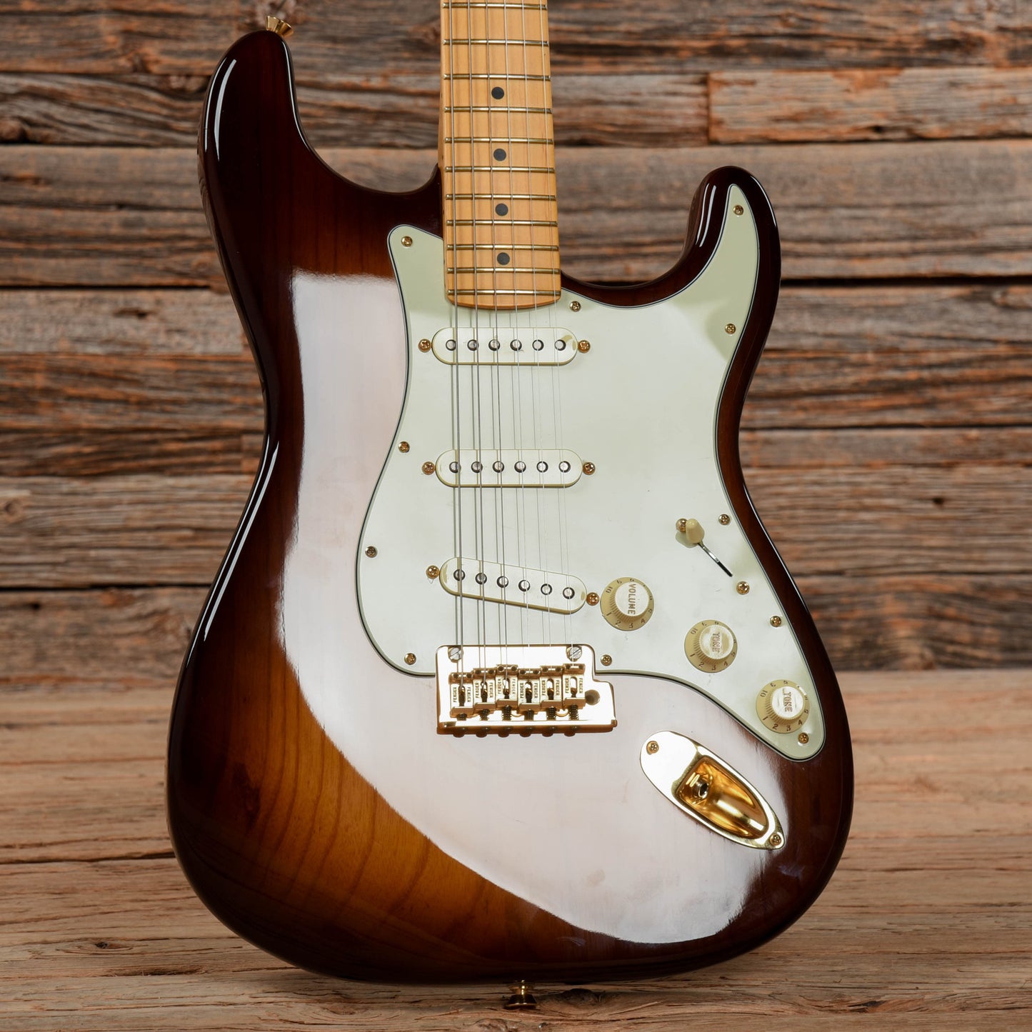 Fender 75th Anniversary Commemorative Stratocaster Bourbon Burst 2021 Electric Guitars / Solid Body