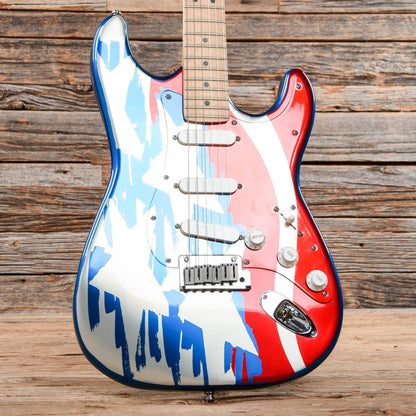 Fender Aluminum Stratocaster Plus Stars And Stripes 1995 Electric Guitars / Solid Body