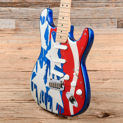 Fender Aluminum Stratocaster Plus Stars And Stripes 1995 Electric Guitars / Solid Body